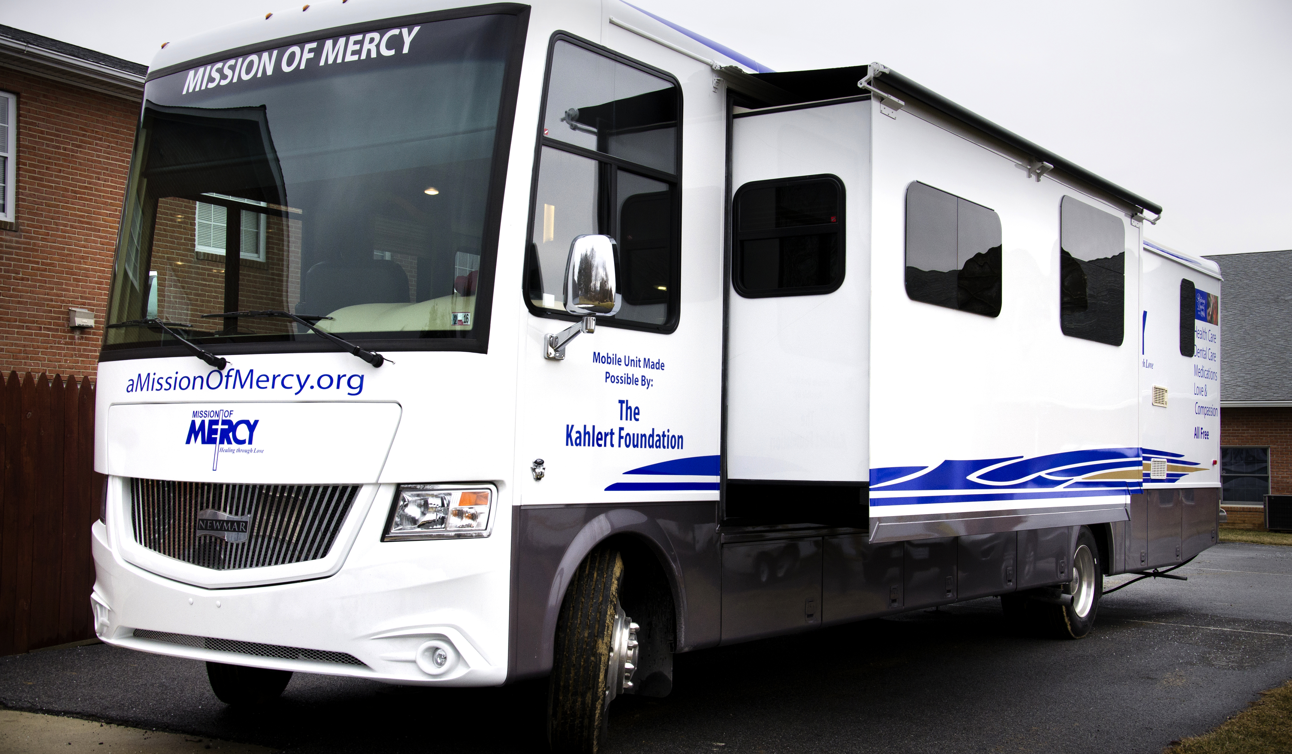 The Mission of Mercy mobile clinic