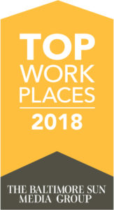 Top Work Places 2018 Badge