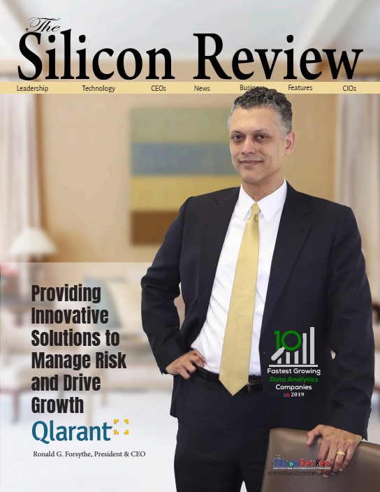 Silicon Review Magazine cover with Ron Forsythe