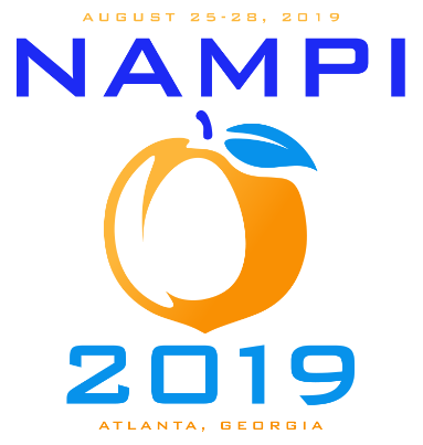 NAMPI 2019 Peach logo