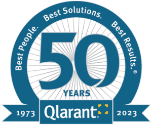 Qlarant 50th Anniversary Logo