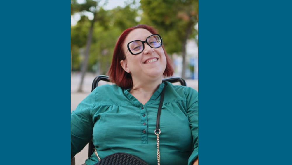 Smiling dental patient