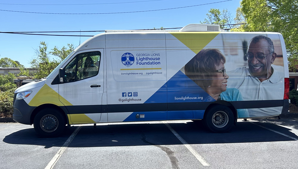 GA Lions van