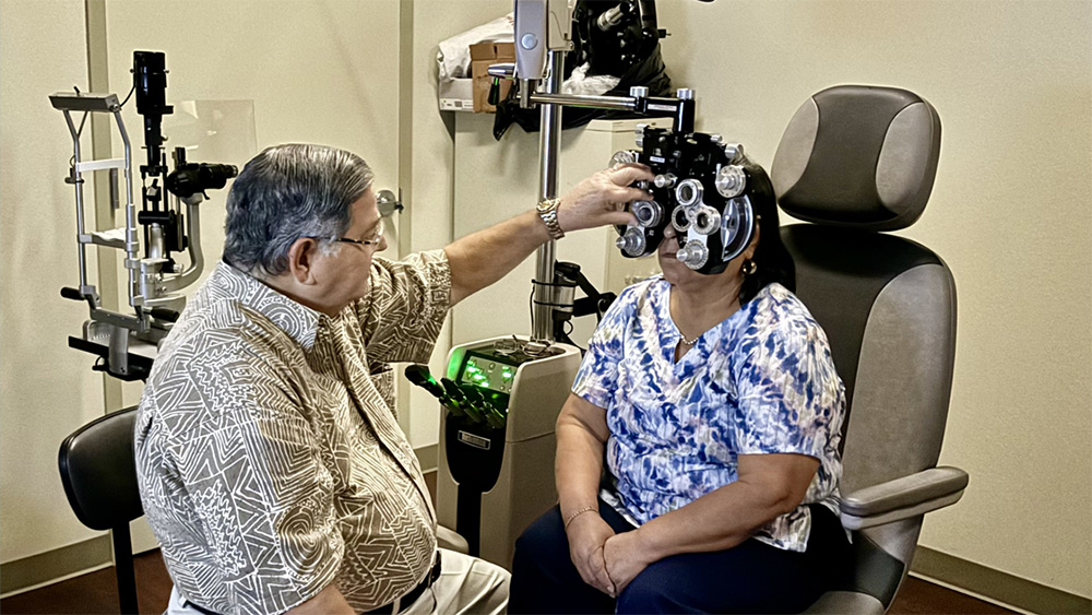 MOM Texas Eye Exam