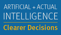 Artificial + Actual Intelligence banner